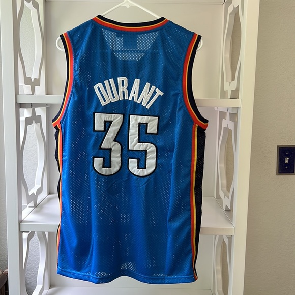 NWT Vintage Kevin Durant Oklahoma City Thunder NBA Basketball Jersey Youth 3XL - Picture 5 of 6